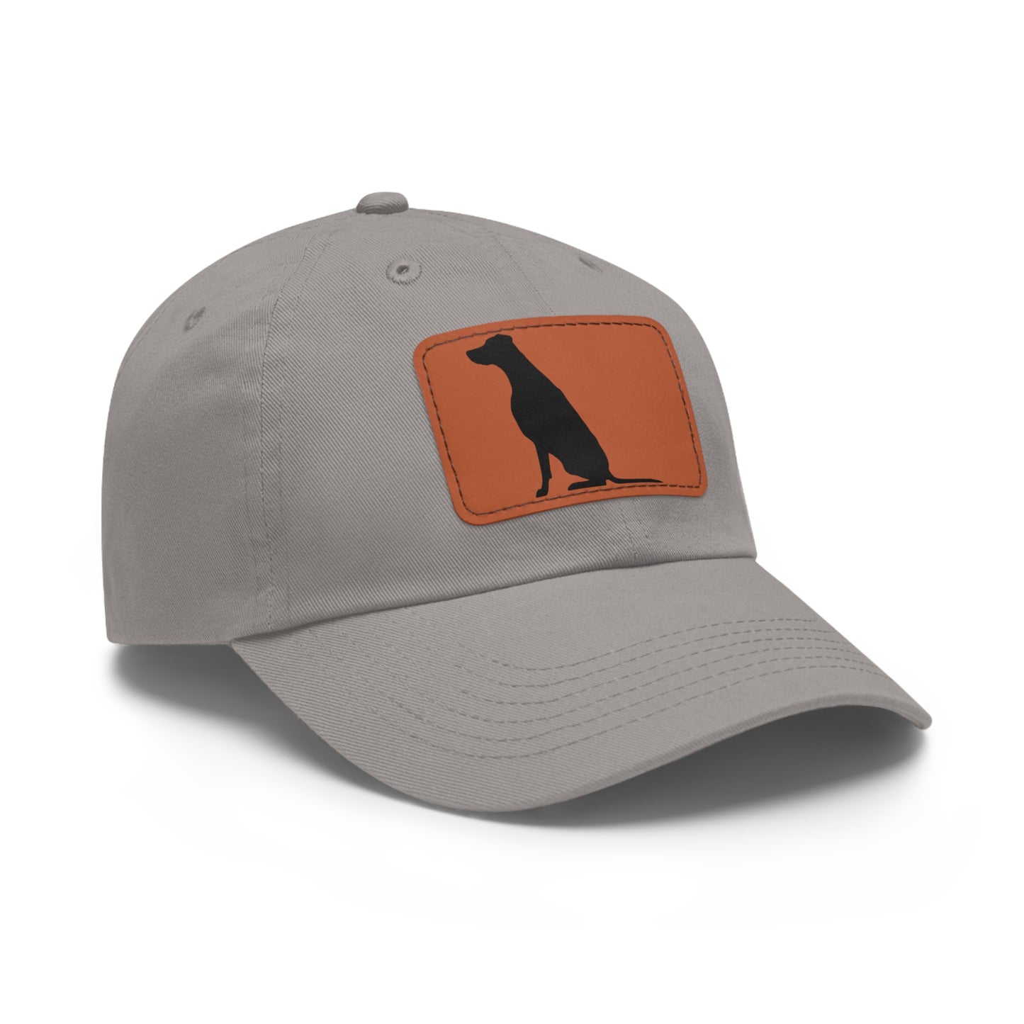 Sit 1 Dad Hat with Leather Patch (Rectangle)