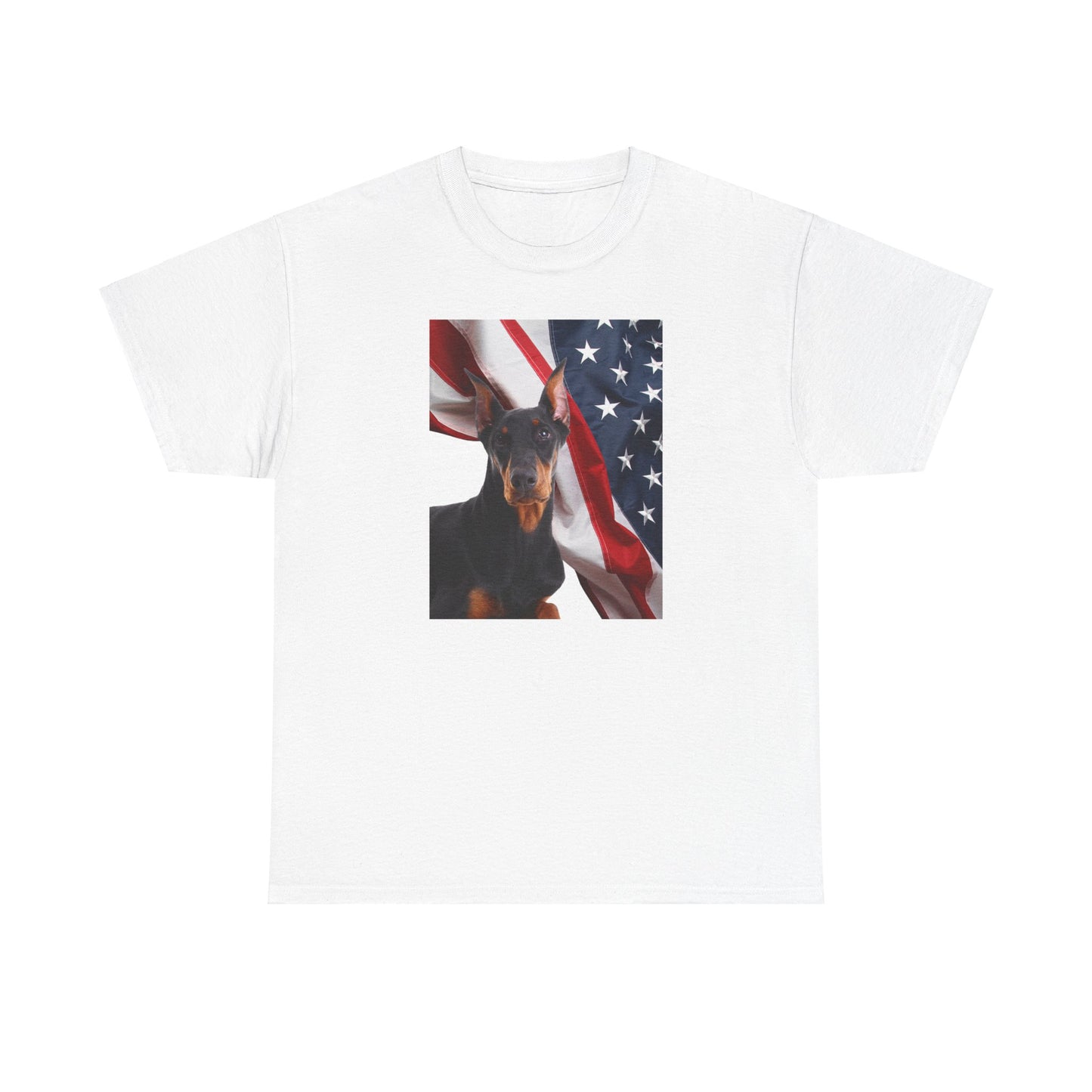 USA Flag 1 2025 Unisex Heavy Cotton Tee