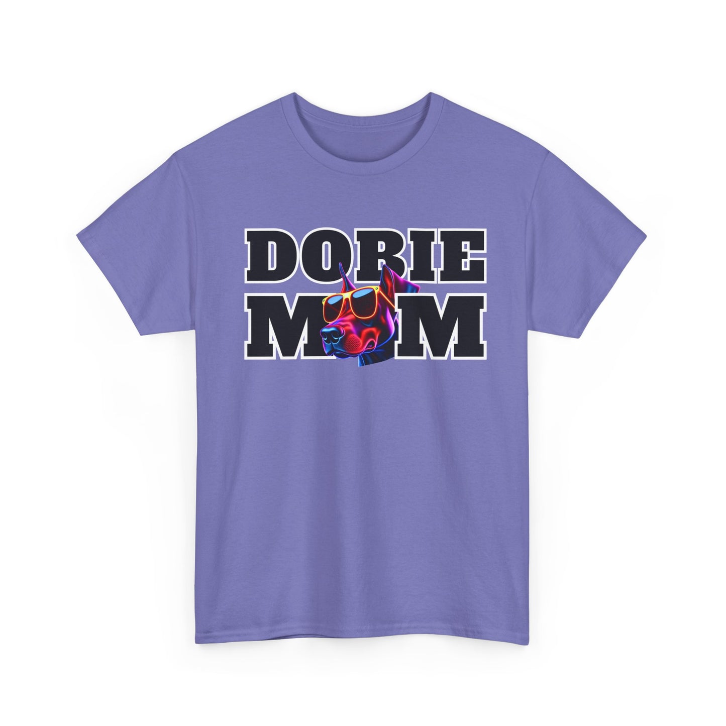 Dobie Mom 09 2025 Unisex Heavy Cotton Tee