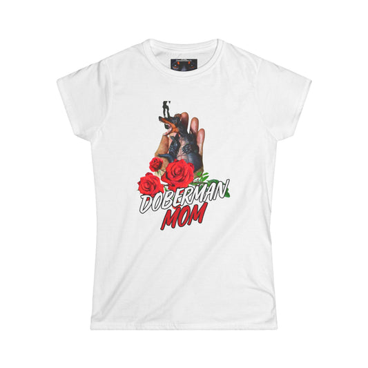 Dobie Mom 2 Women's Softstyle Tee