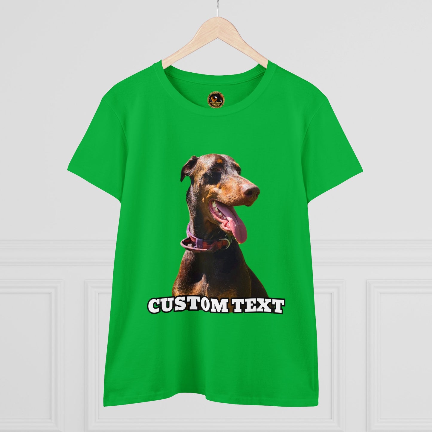 Custom Women's Midweight Cotton Tee