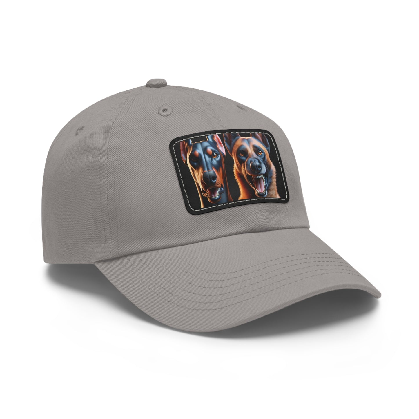 FA & FO 1 Dad Hat with Leather Patch (Rectangle)