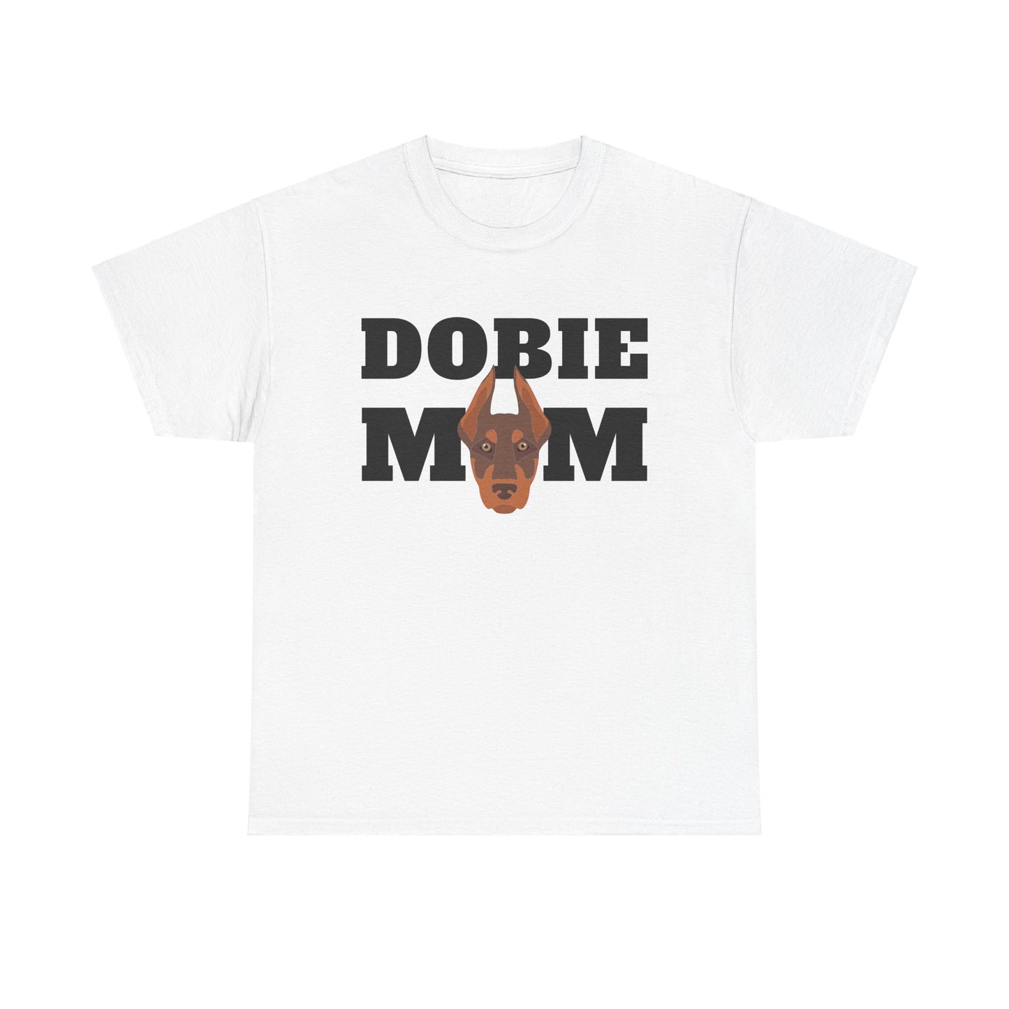 Dobie Mom 07 2025 Unisex Heavy Cotton Tee