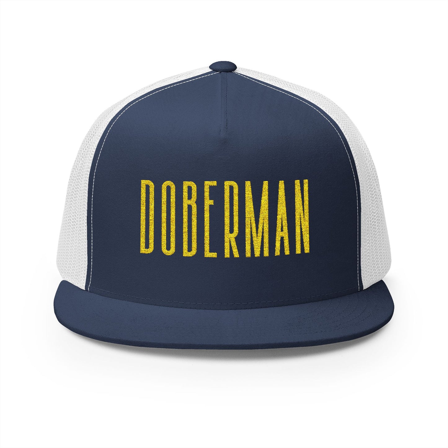 Doberman 4 Panel Trucker Cap