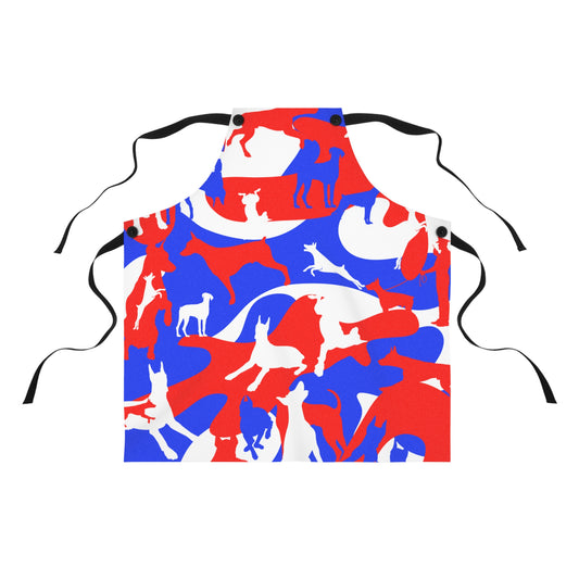 Doberman Camo Pattern 7 Apron (AOP)