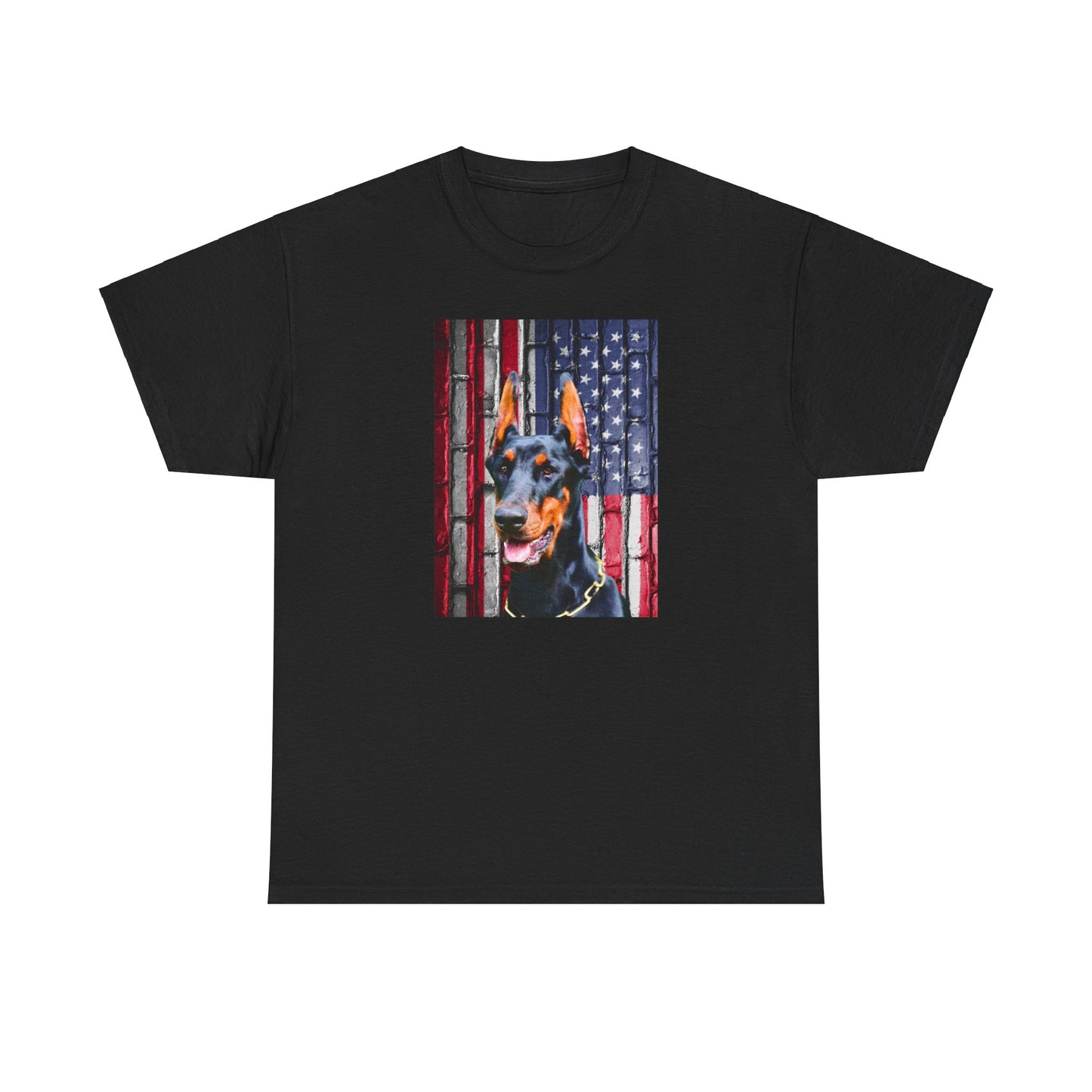 USA Flag 2 2025 Unisex Heavy Cotton Tee