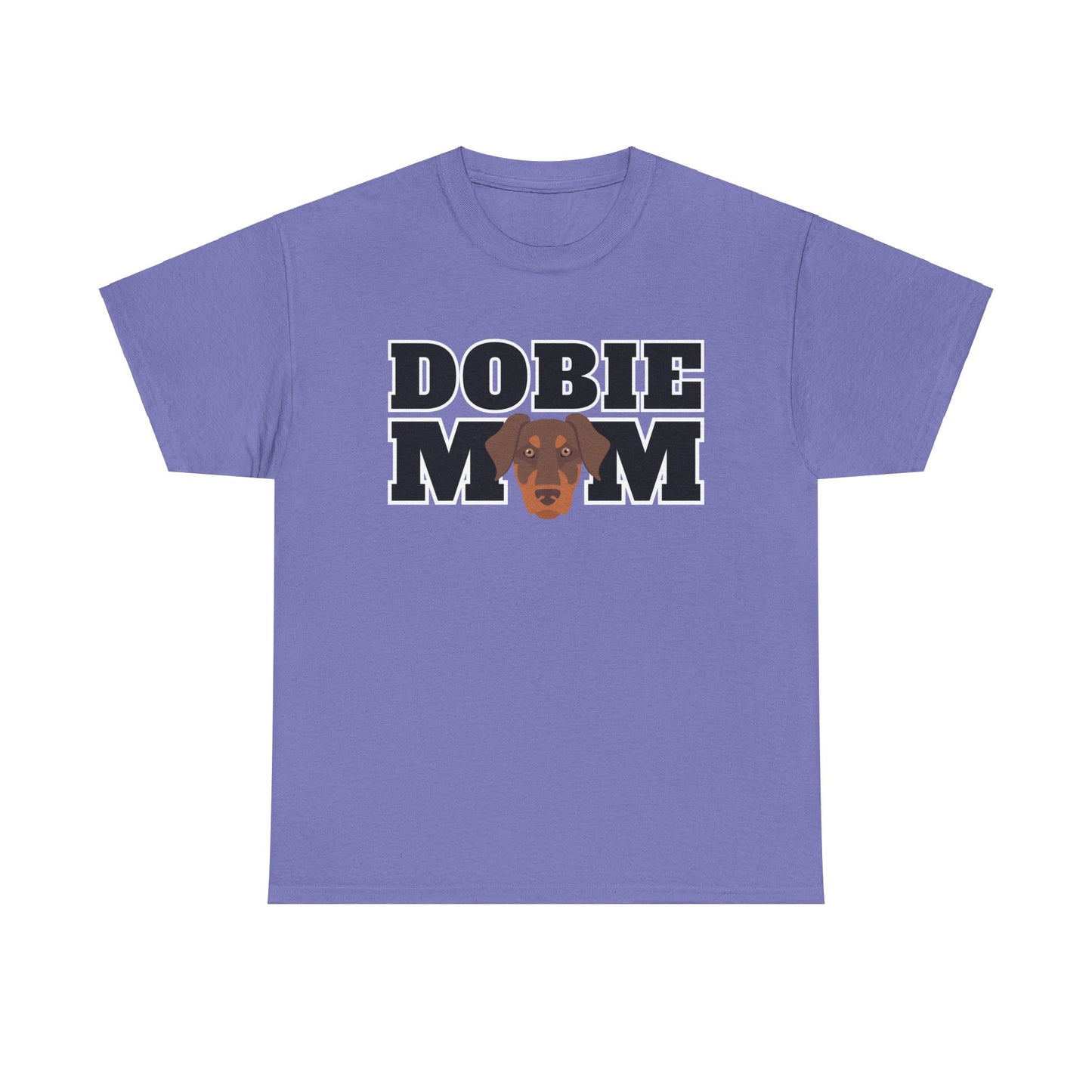 Dobie Mom 04 2025 Unisex Heavy Cotton Tee