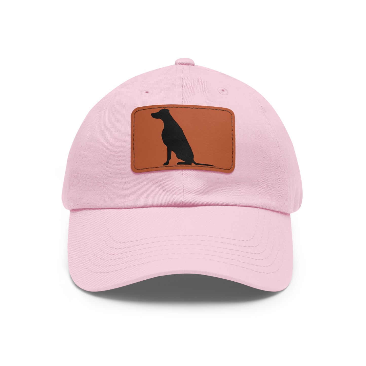Sit 1 Dad Hat with Leather Patch (Rectangle)