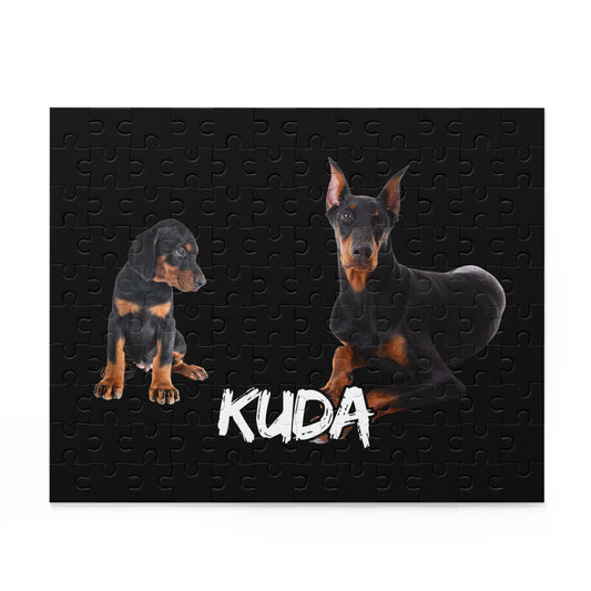Custom image & text Limited Edition Doberman Community Jigsaw Puzzle 14