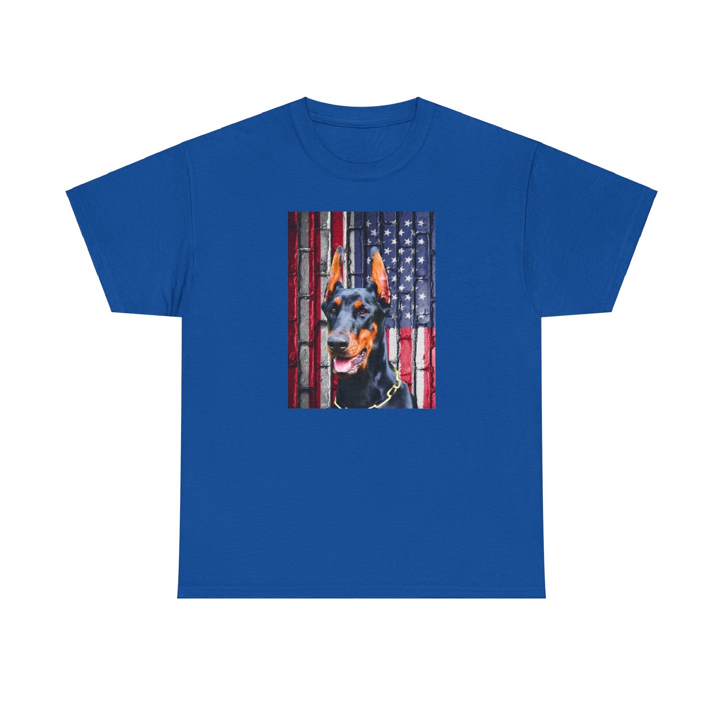 USA Flag 2 2025 Unisex Heavy Cotton Tee