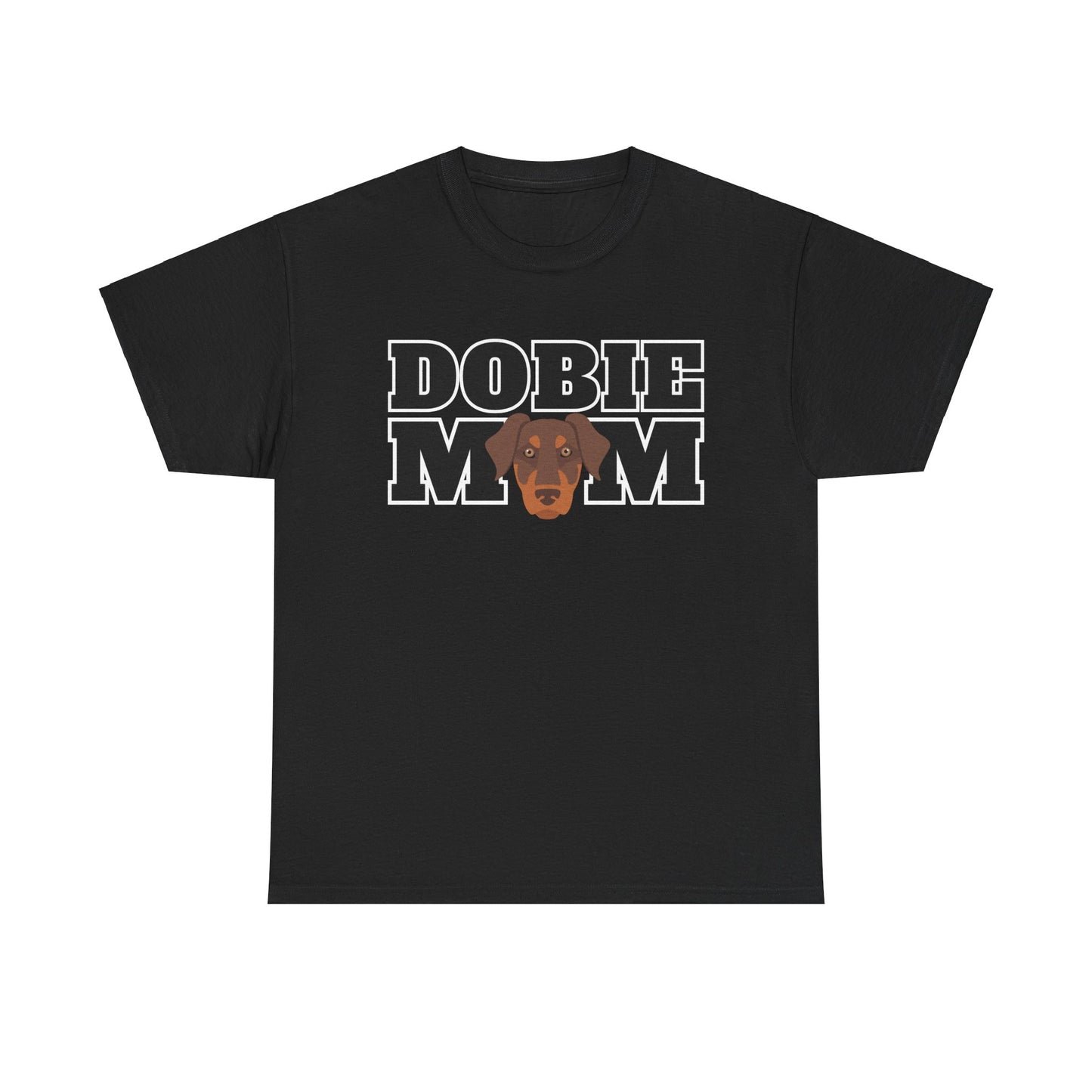 Dobie Mom 04 2025 Unisex Heavy Cotton Tee