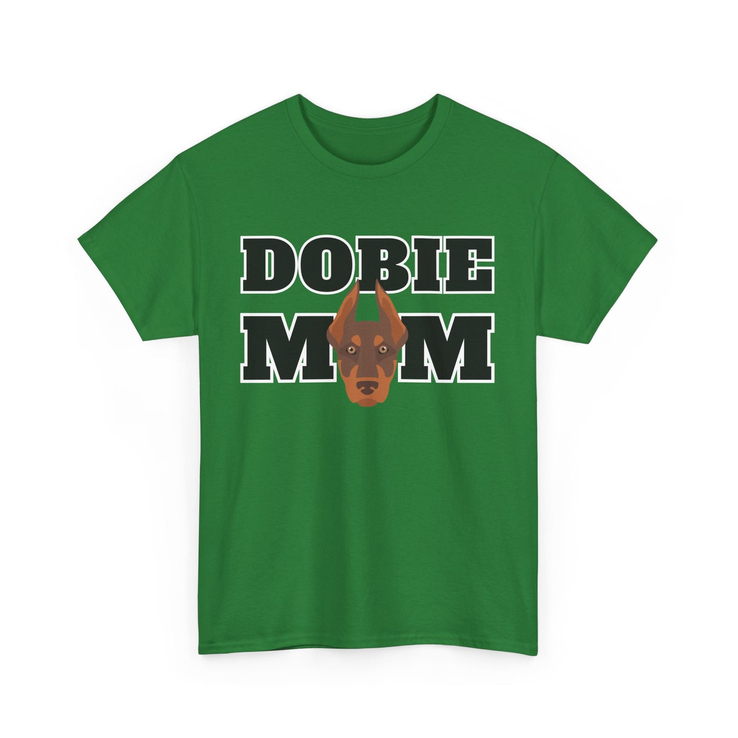 Dobie Mom 07 2025 Unisex Heavy Cotton Tee