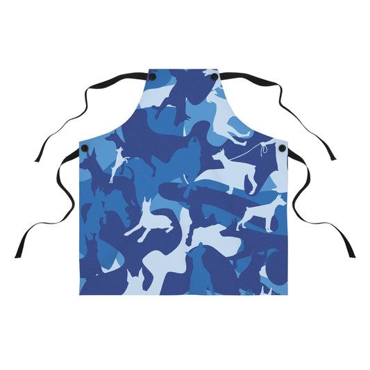 Doberman Camo Pattern 2 Apron (AOP)