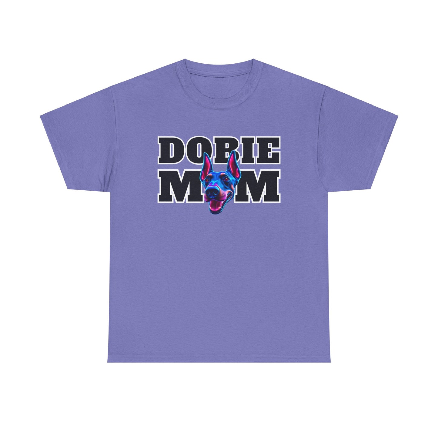 Dobie Mom 08 2025 Unisex Heavy Cotton Tee