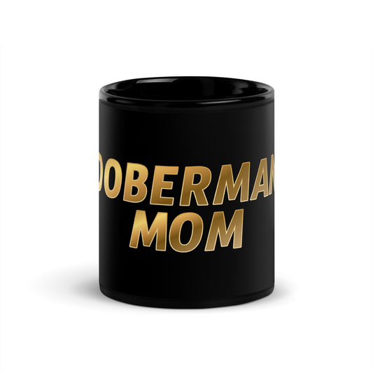 Mom 3 Black Glossy Mug