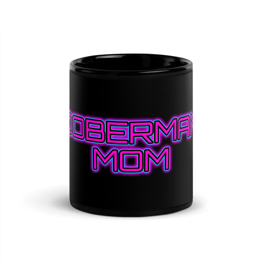Mom 4 Black Glossy Mug
