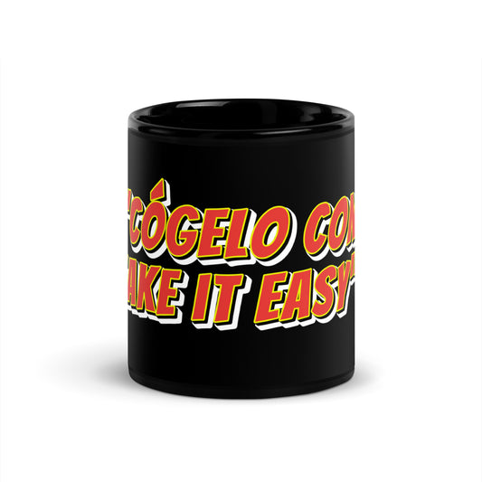 Cógelo 1 Black Glossy Mug