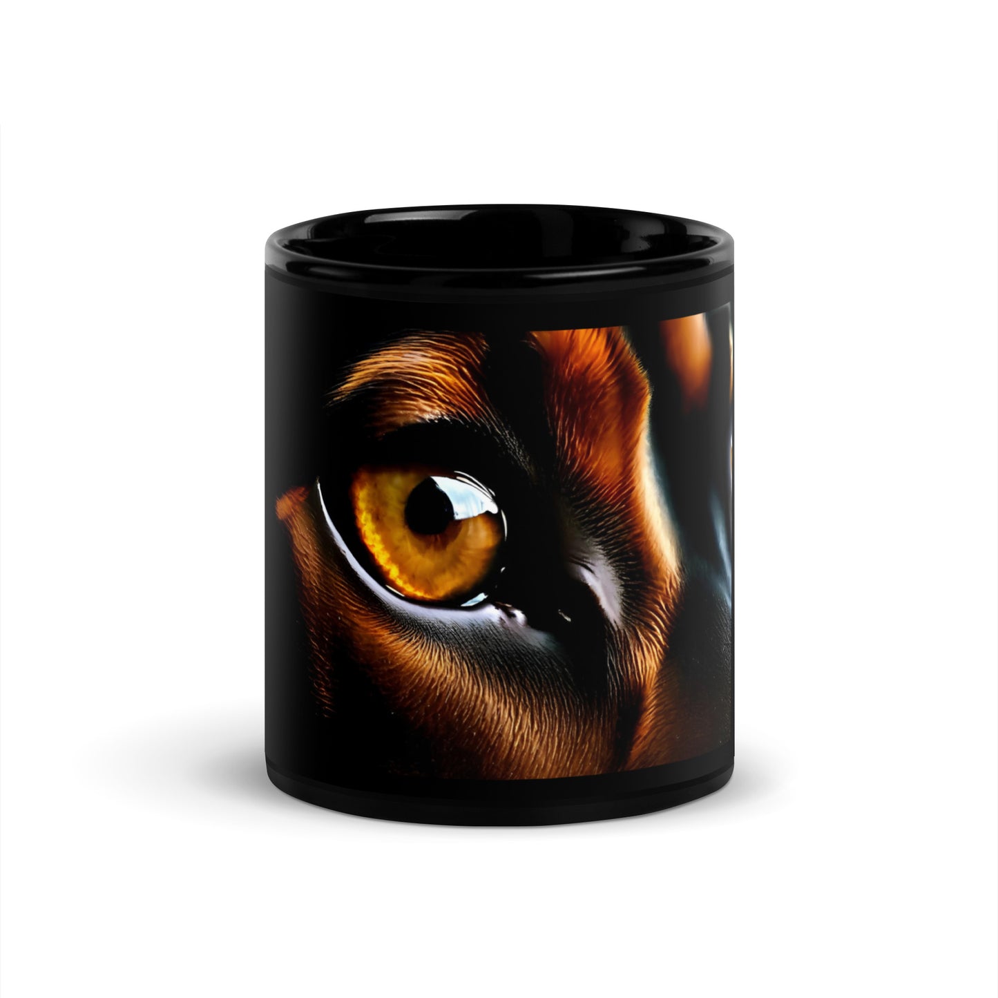 Eye 1 Black Glossy Mug