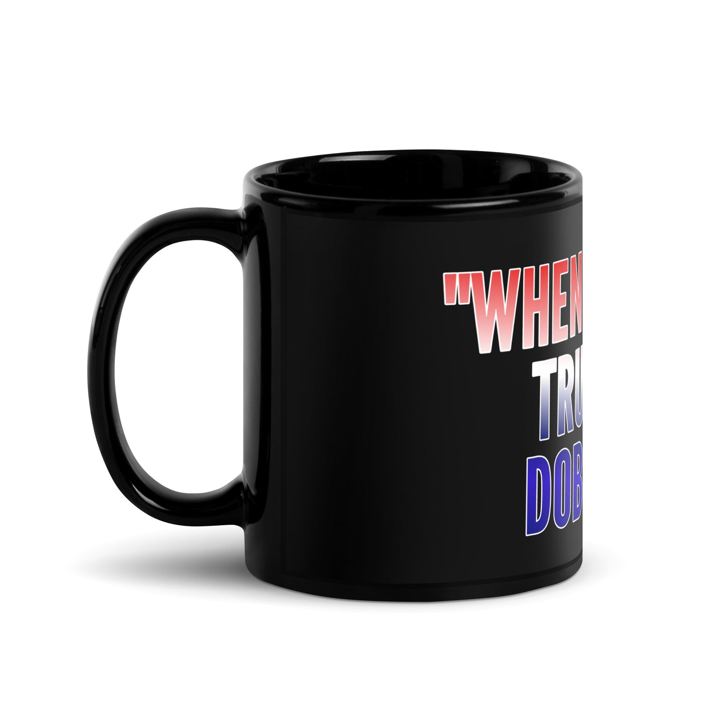 Trust 1 Black Glossy Mug