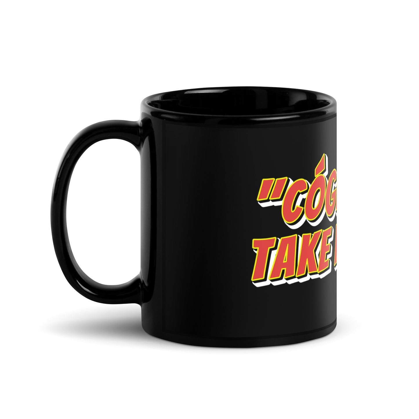 Cógelo 1 Black Glossy Mug