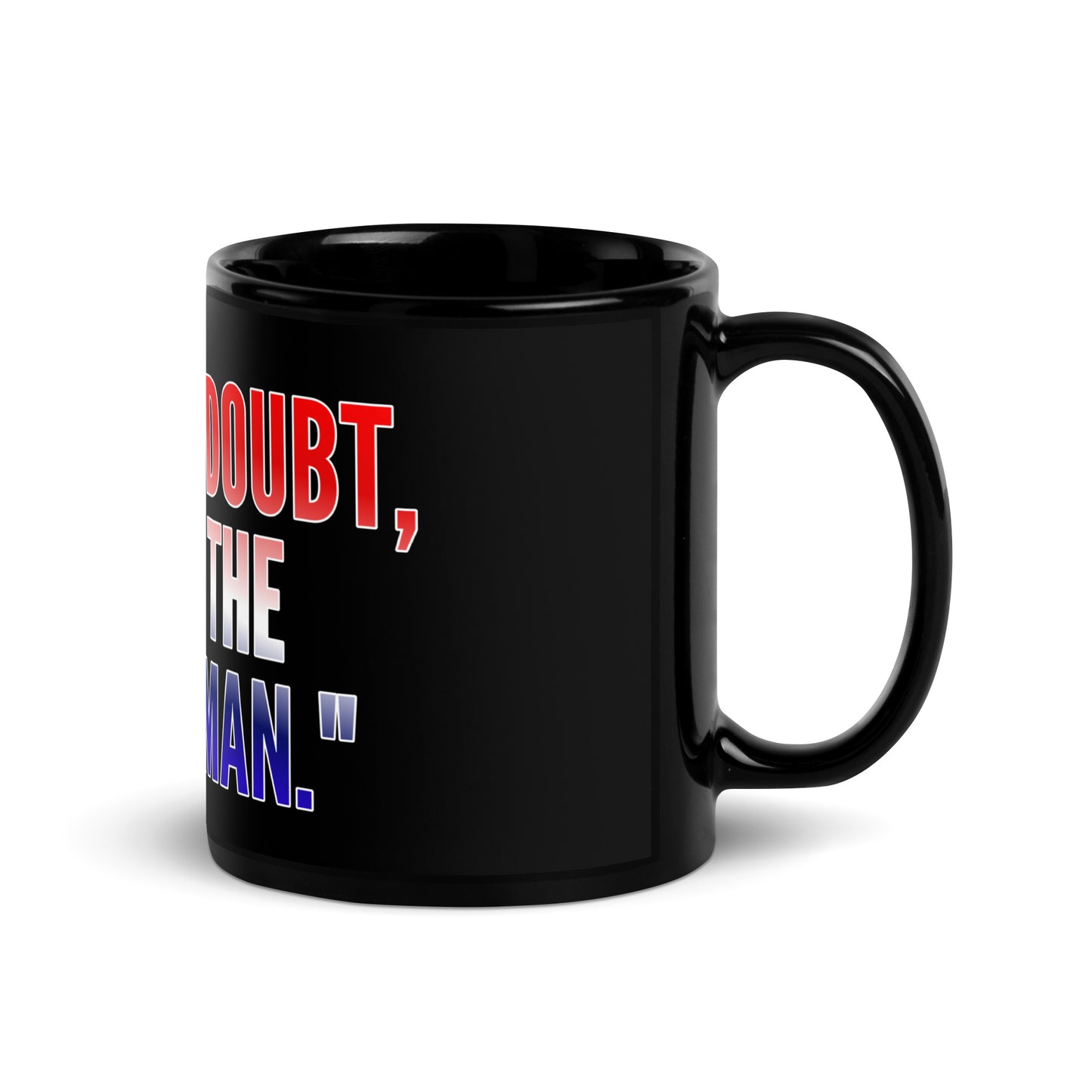 Trust 1 Black Glossy Mug