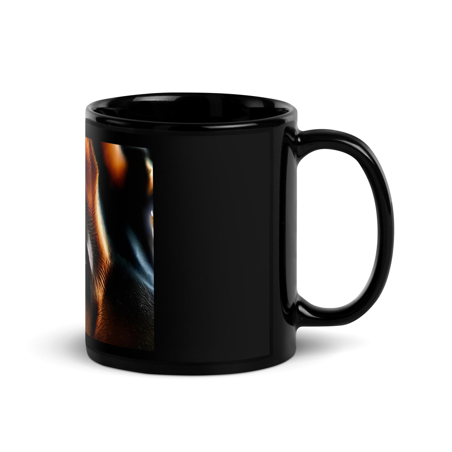 Eye 1 Black Glossy Mug