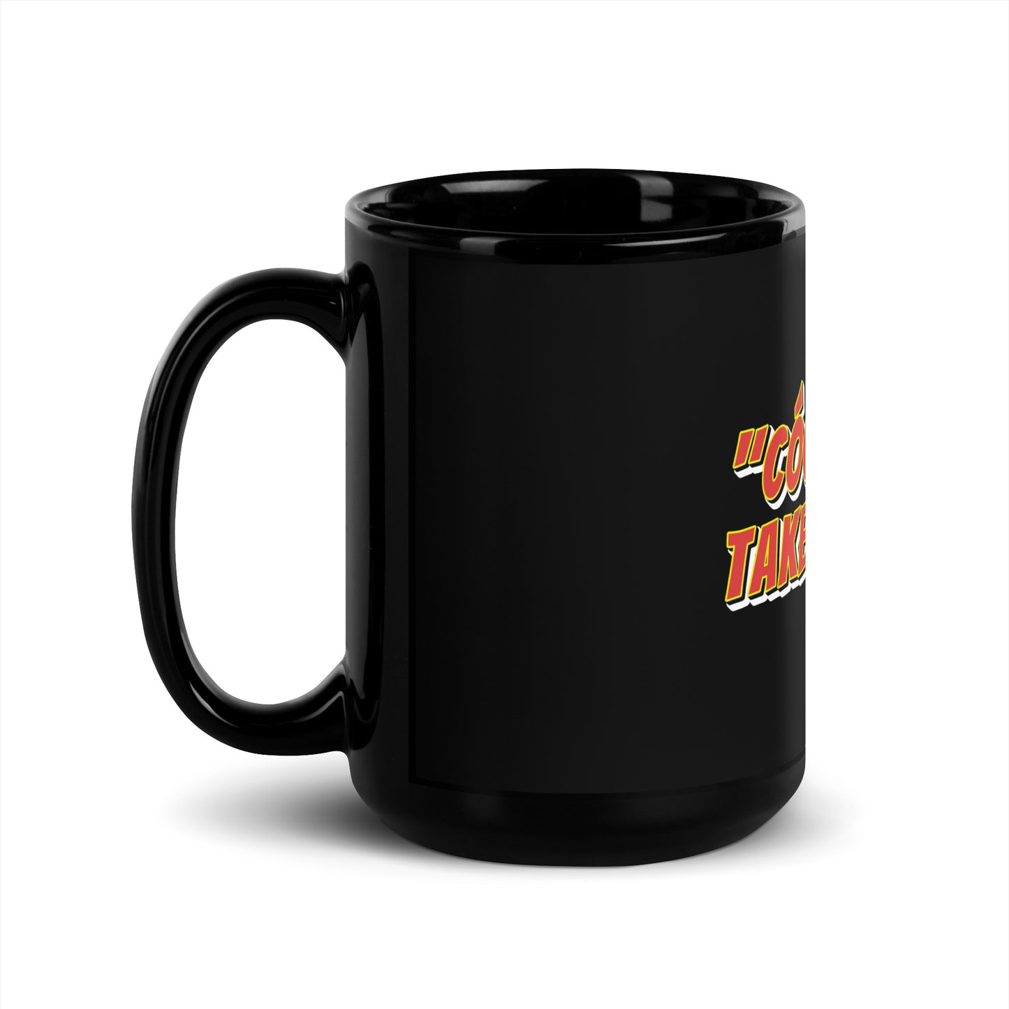 Cógelo 1 Black Glossy Mug