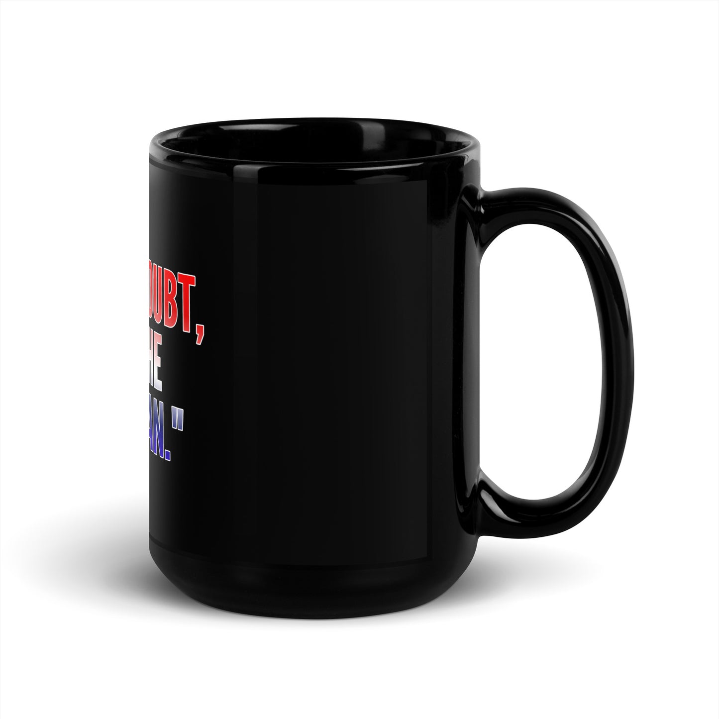 Trust 1 Black Glossy Mug