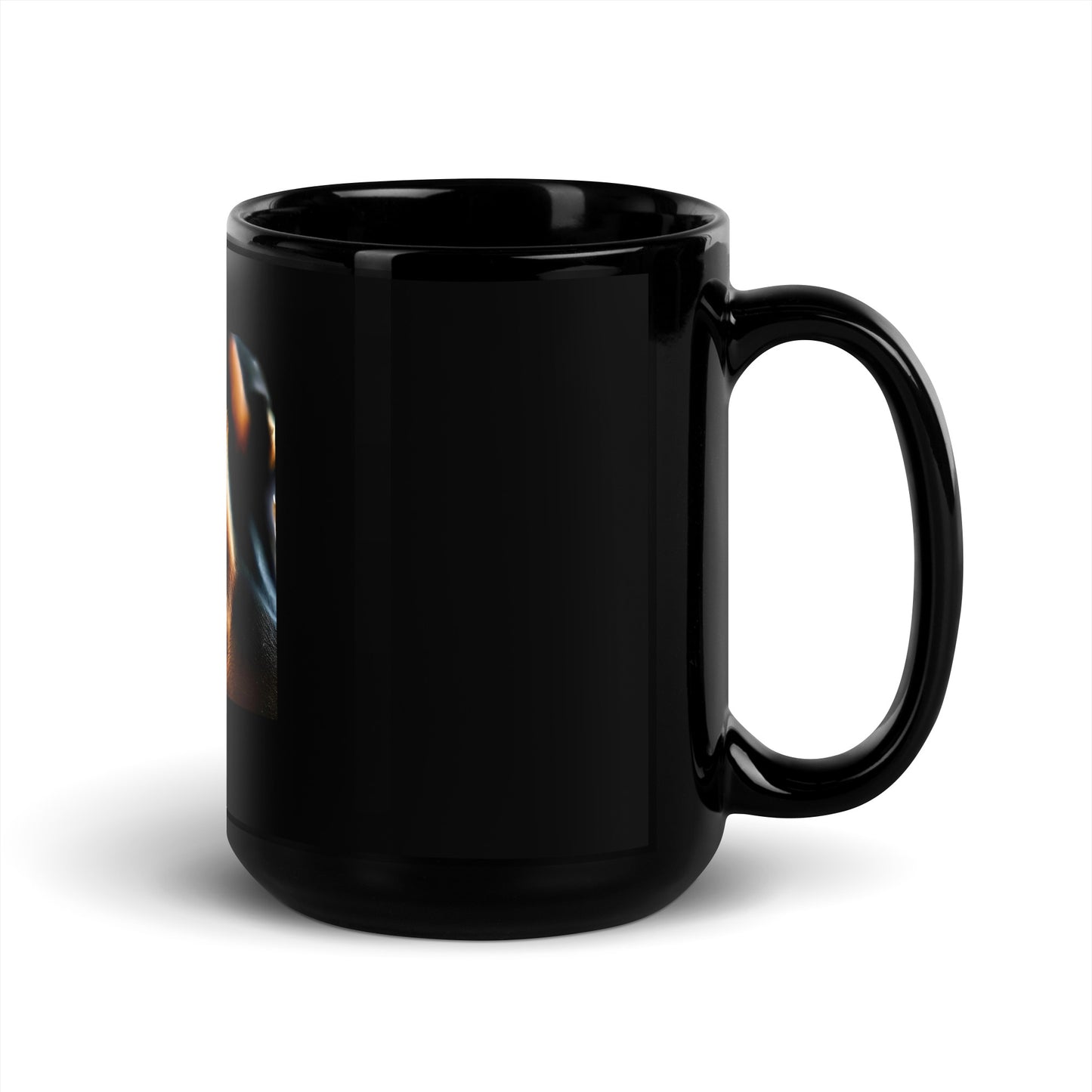 Eye 1 Black Glossy Mug