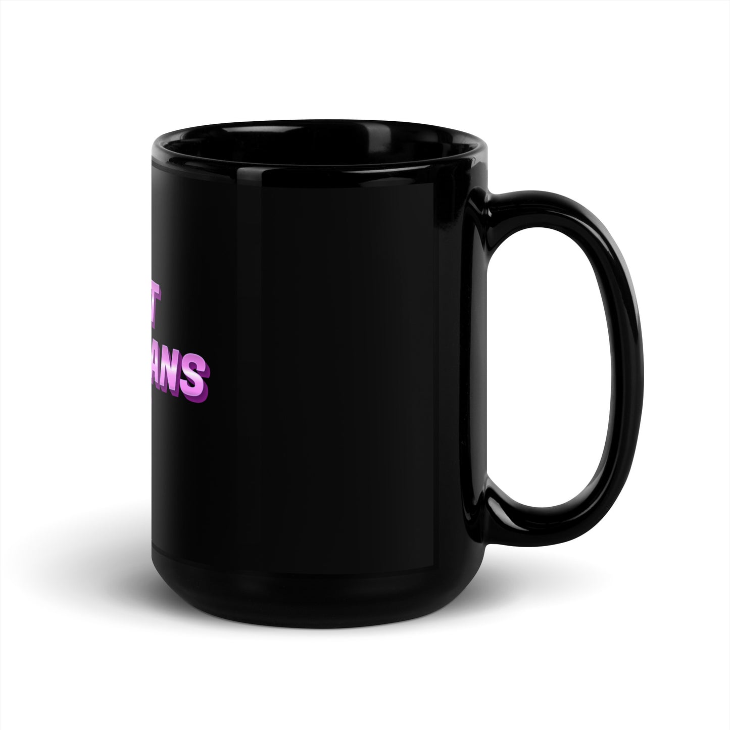 Adopt 3 Black Glossy Mug