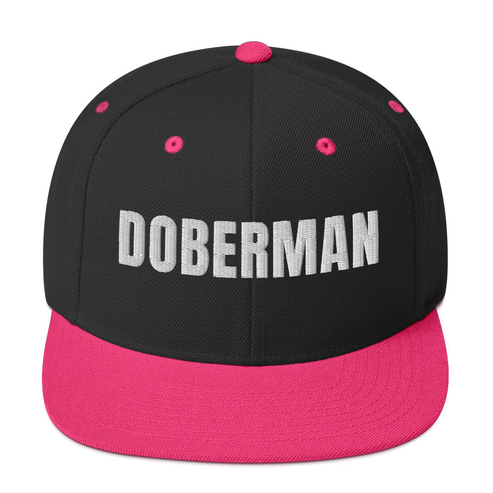 Doberman Snapback Hat 12