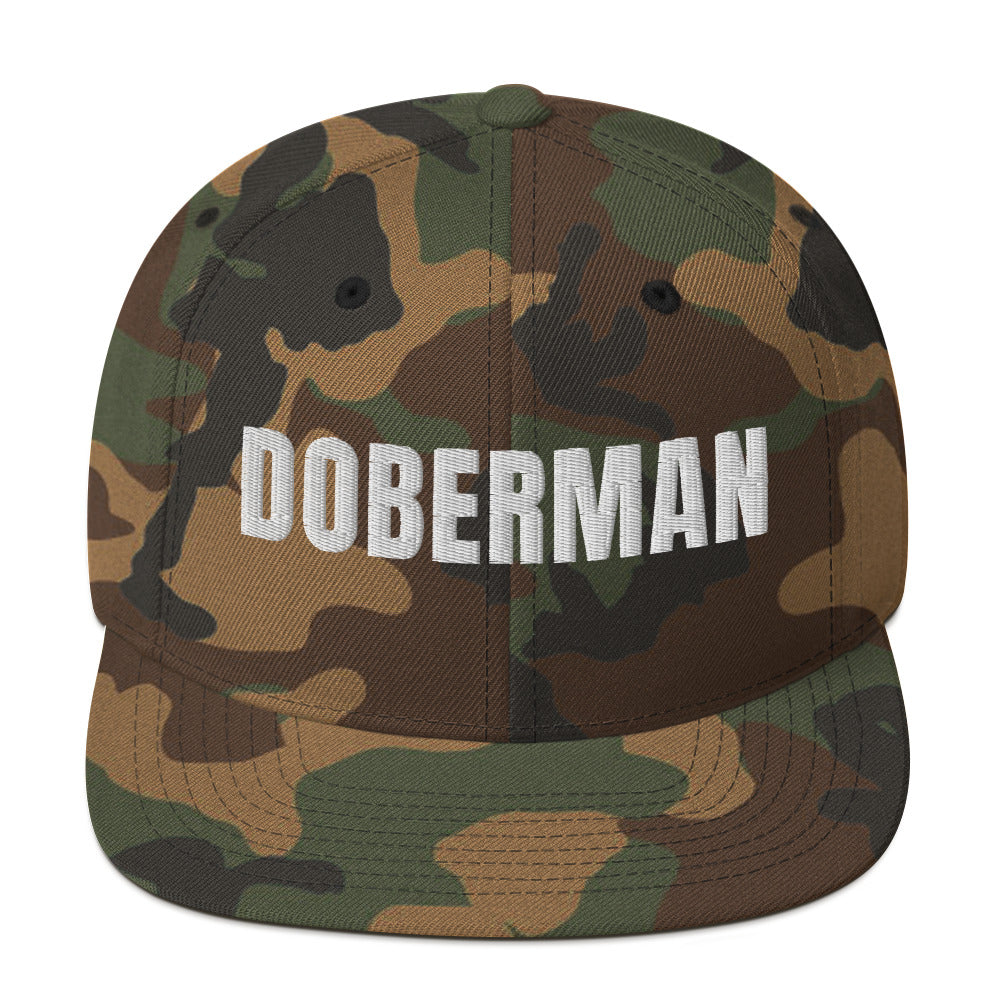 Doberman Snapback Hat 12