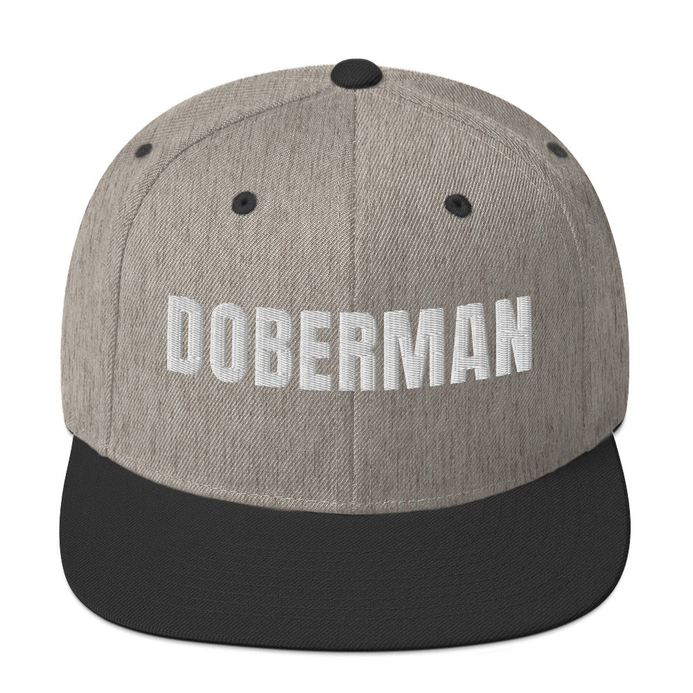 Doberman Snapback Hat 12