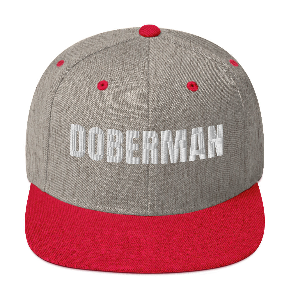 Doberman Snapback Hat 12