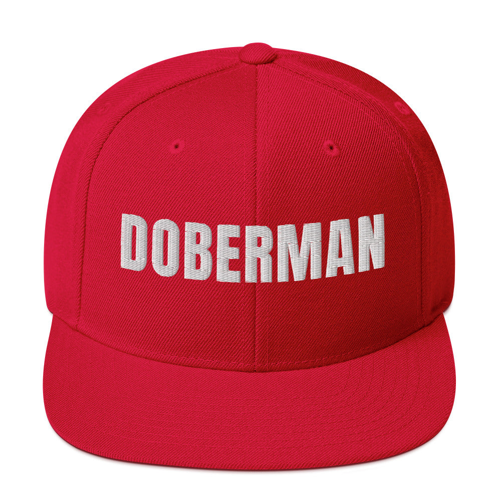 Doberman Snapback Hat 12