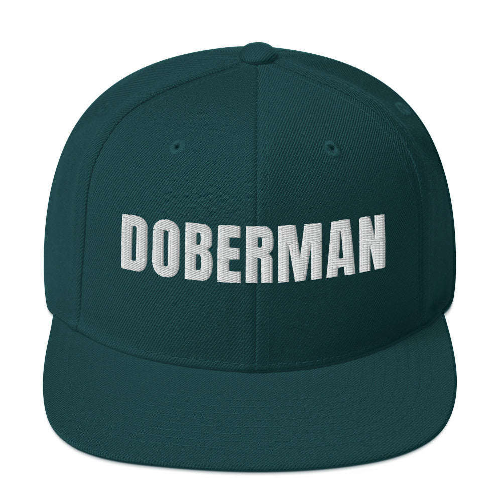 Doberman Snapback Hat 12