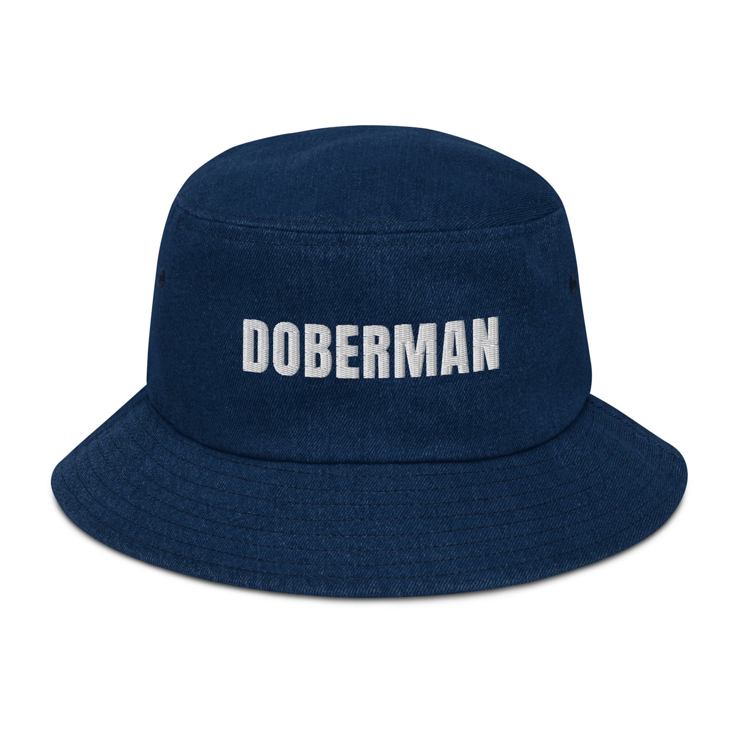 Doberman Denim bucket hat 2