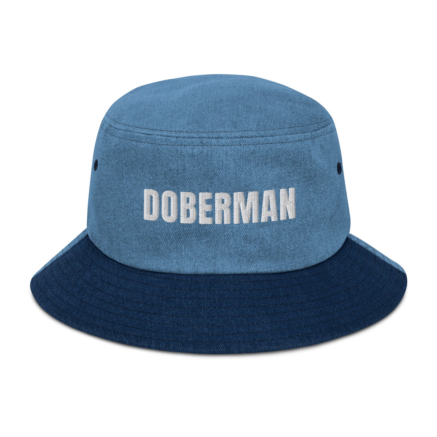 Doberman Denim bucket hat 2