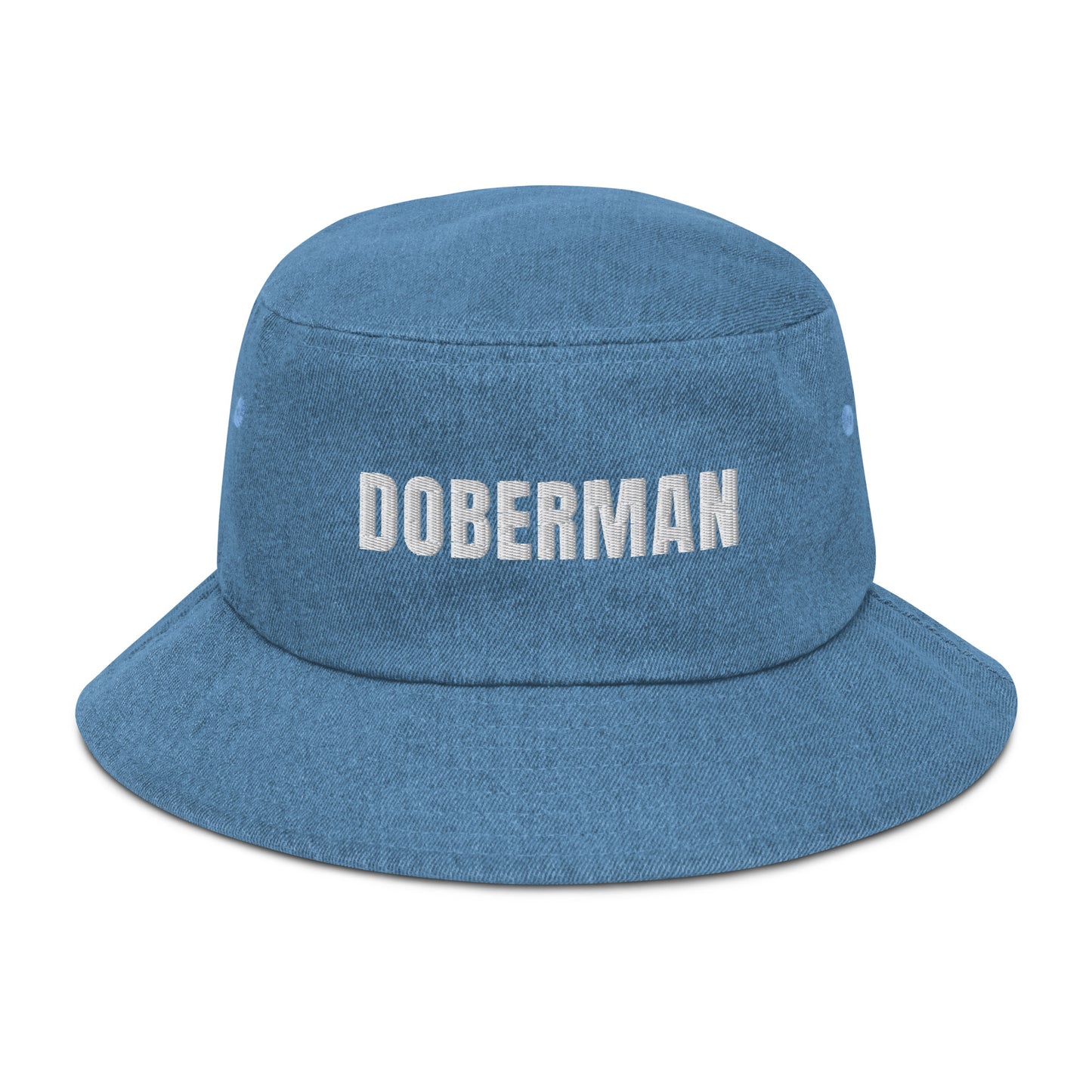 Doberman Denim bucket hat 2