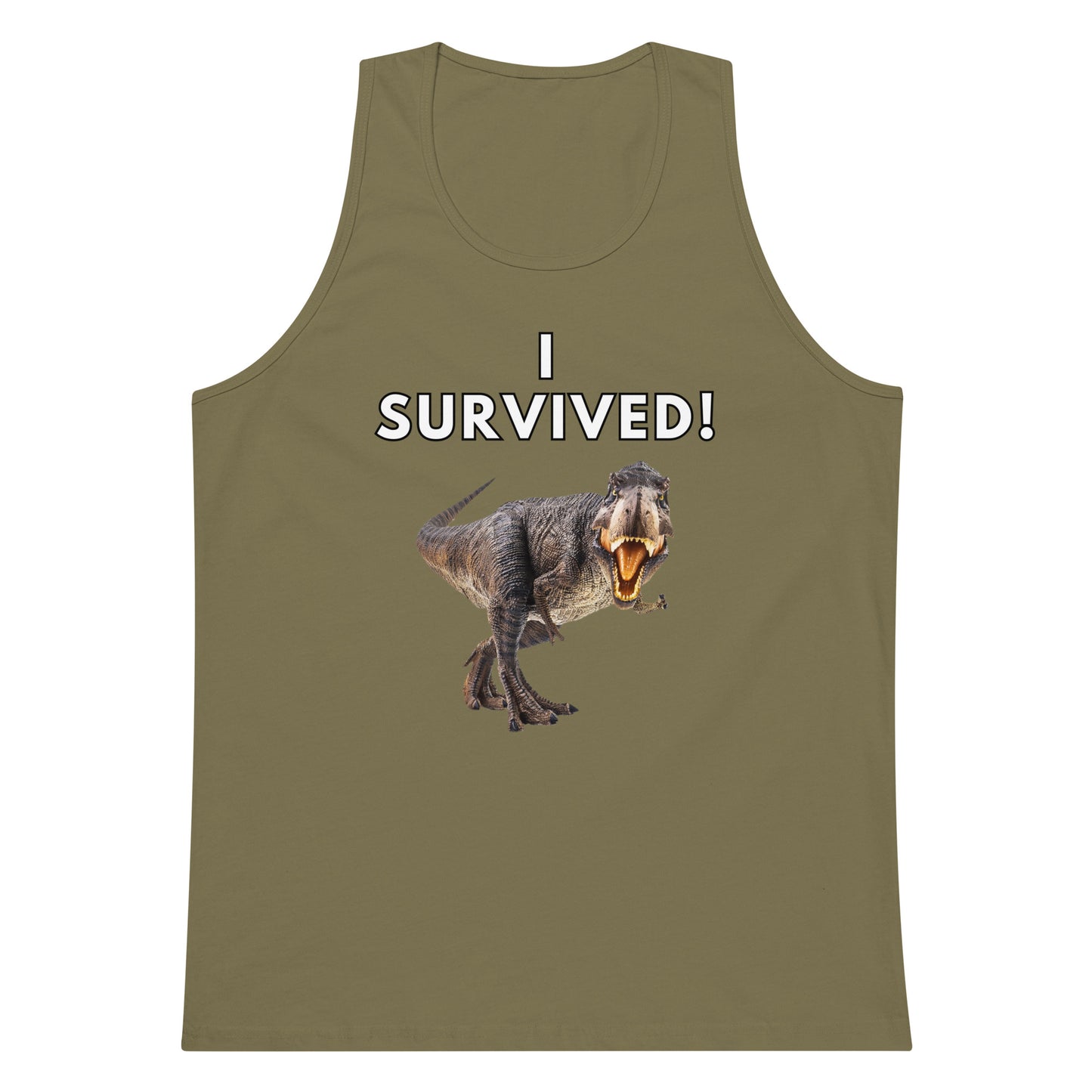 Survived 1 Men’s premium tank top