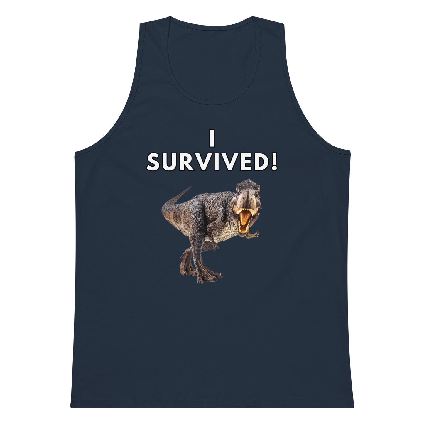 Survived 1 Men’s premium tank top