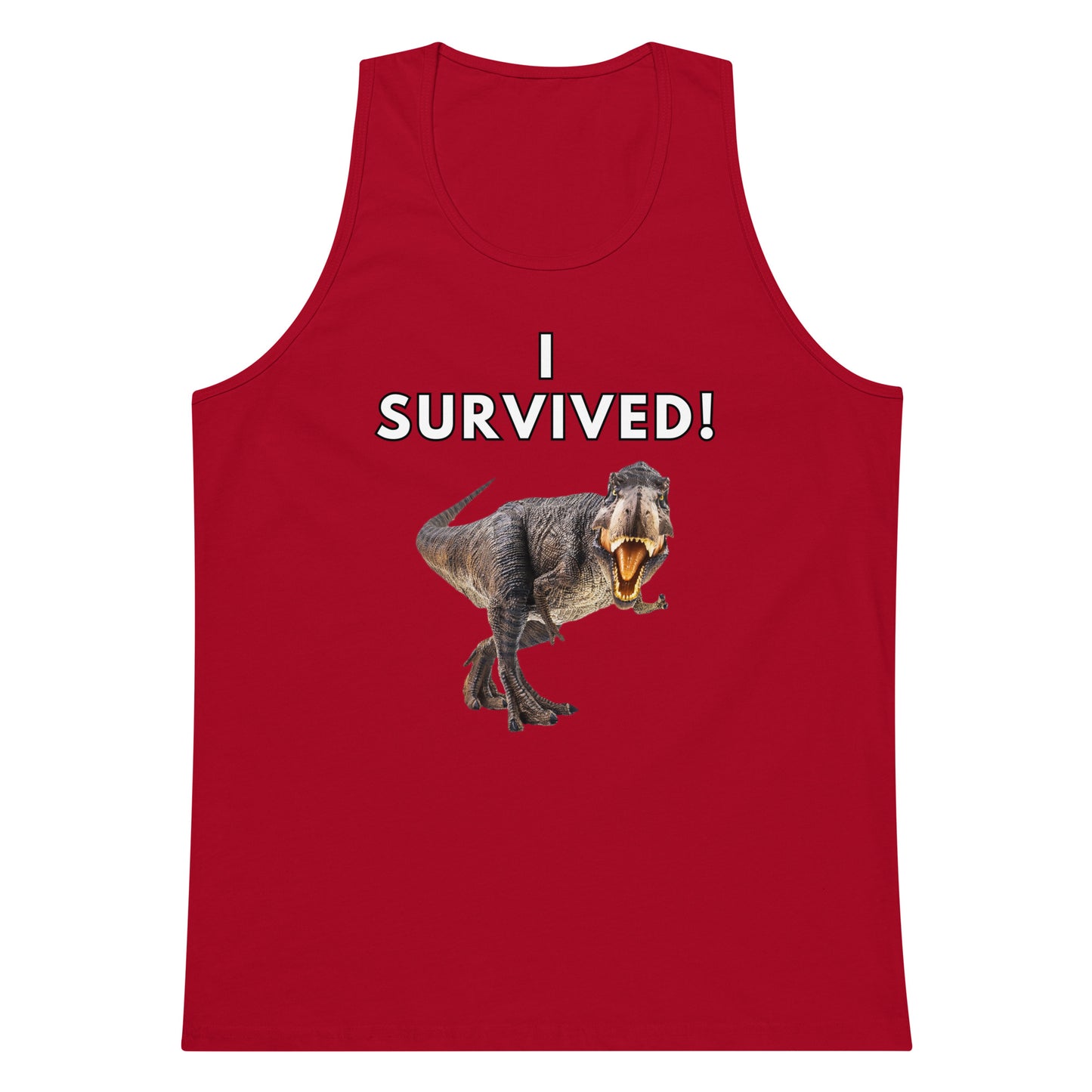 Survived 1 Men’s premium tank top