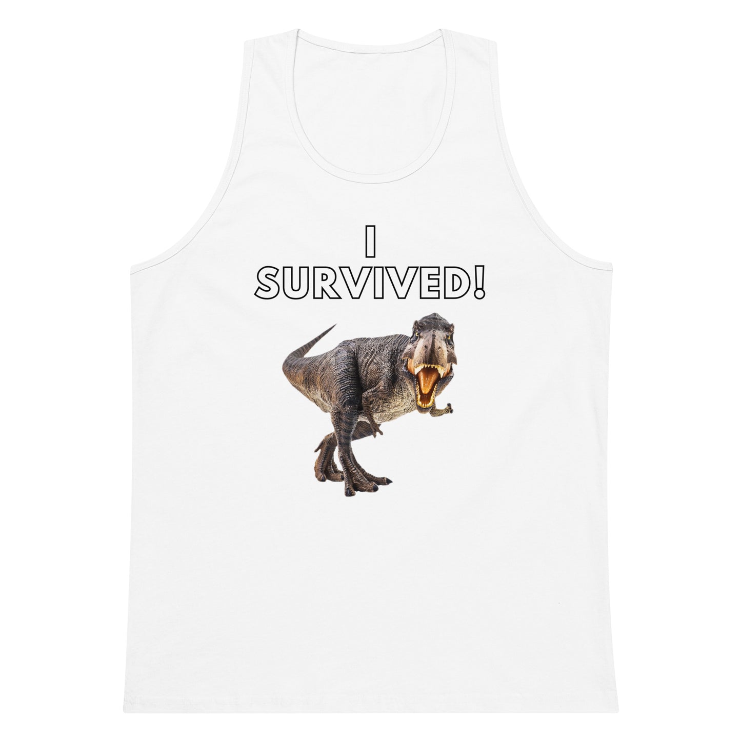 Survived 1 Men’s premium tank top