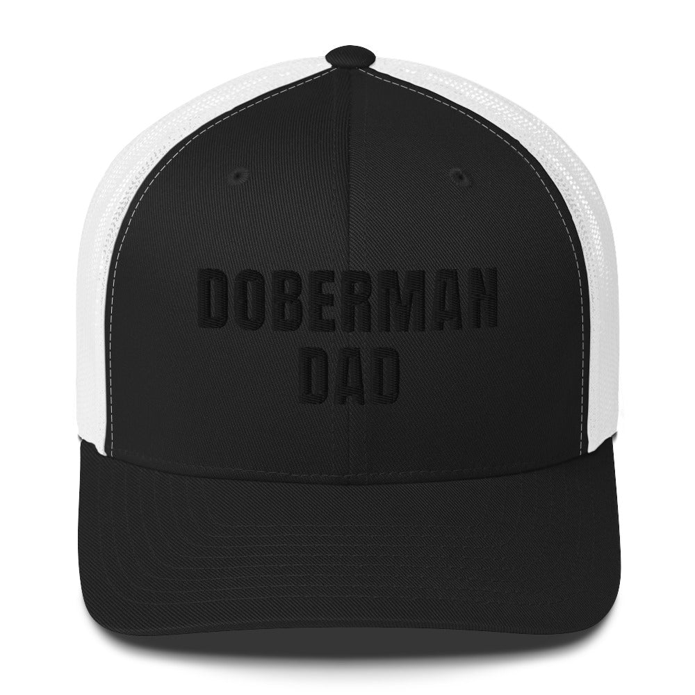 Doberman Dad 1 Trucker Cap