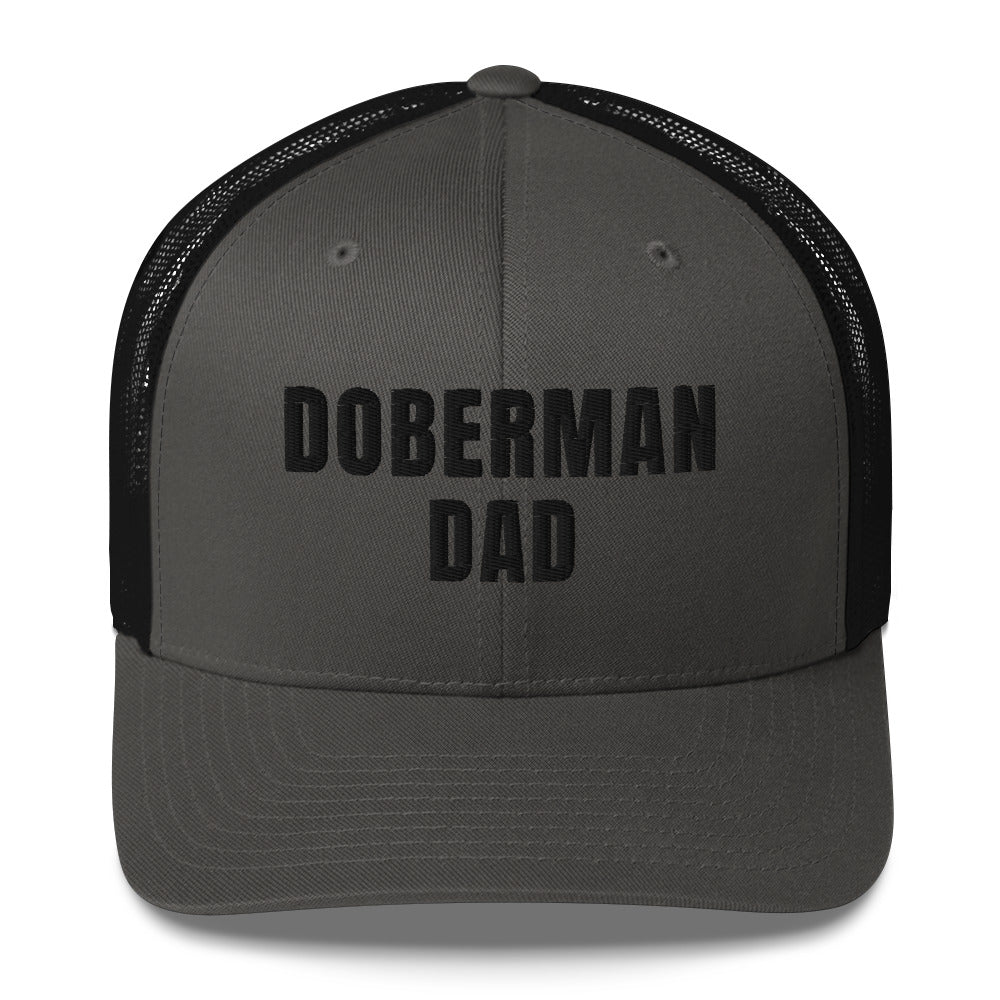 Doberman Dad 1 Trucker Cap