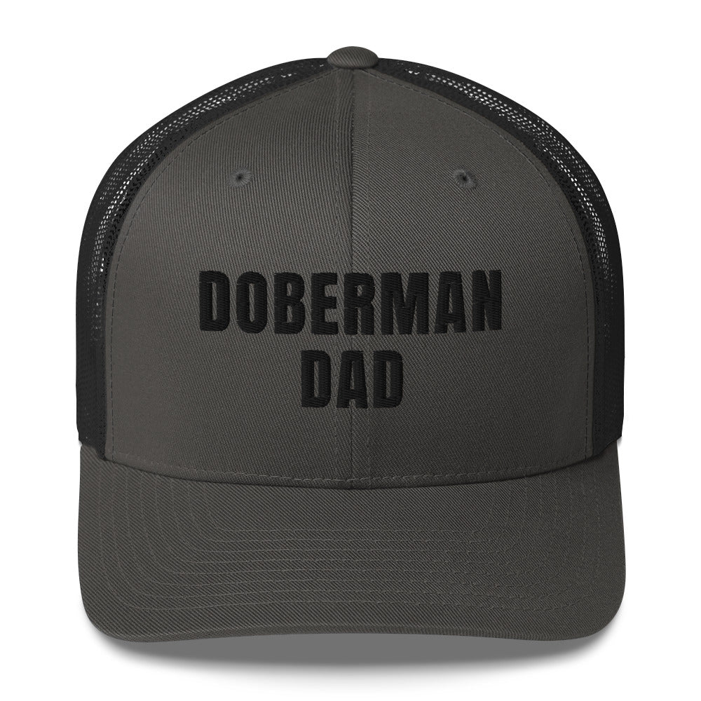 Doberman Dad 1 Trucker Cap