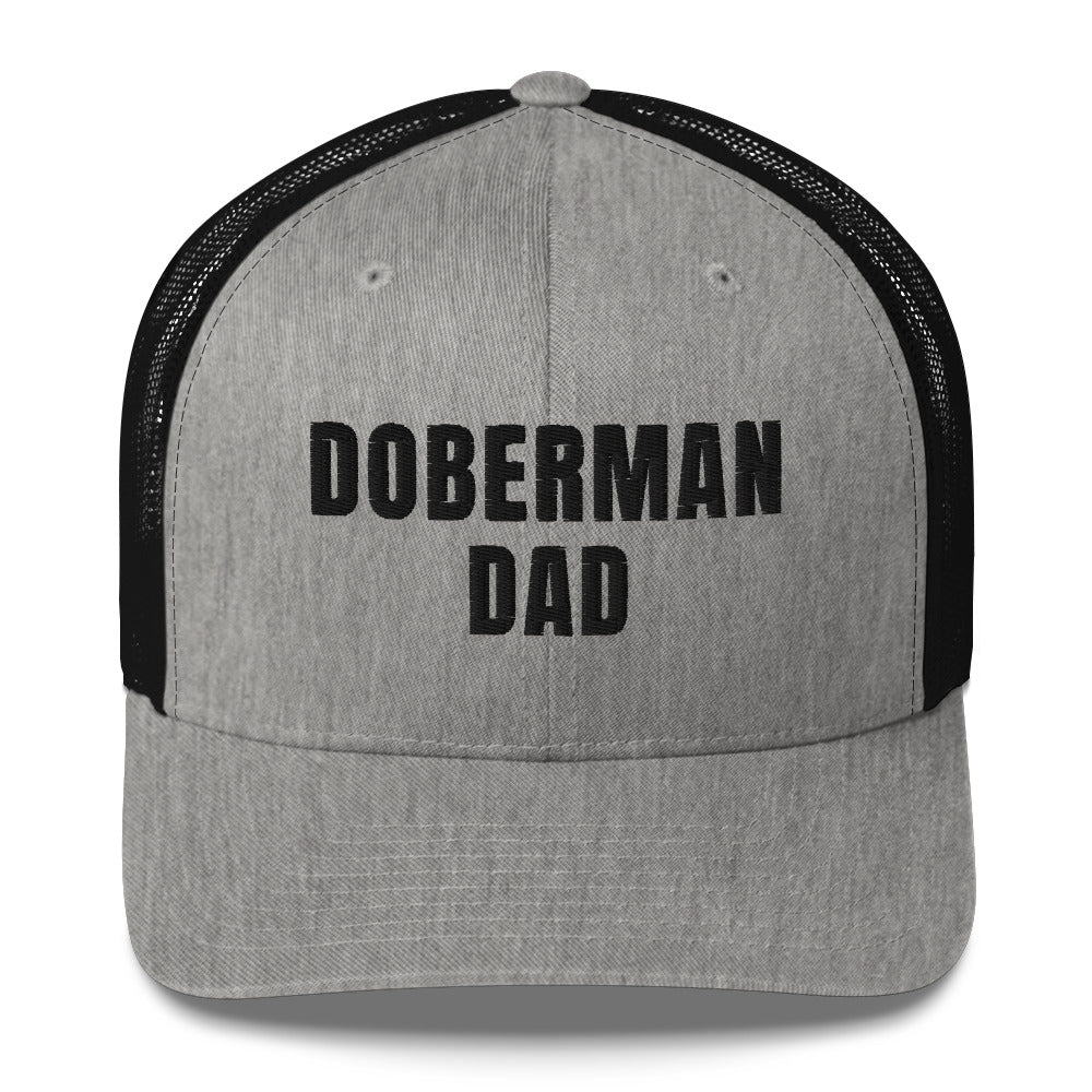 Doberman Dad 1 Trucker Cap