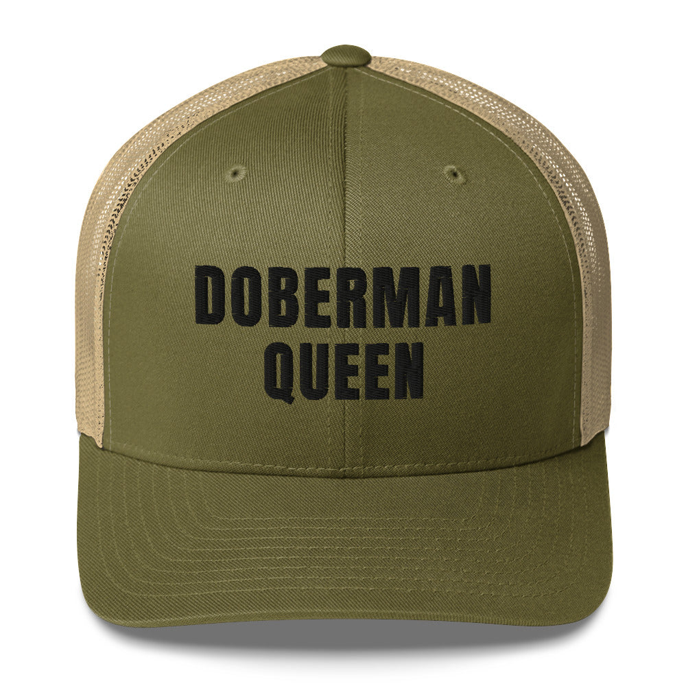 Doberman Queen 1 Trucker Cap