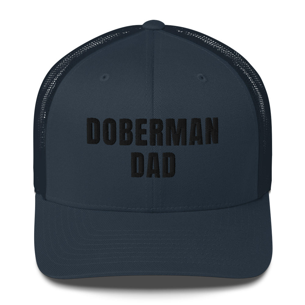 Doberman Dad 1 Trucker Cap