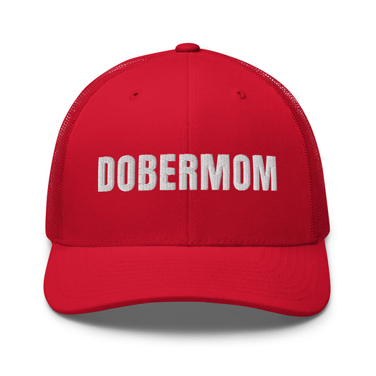 Dobermom Trucker Cap 1